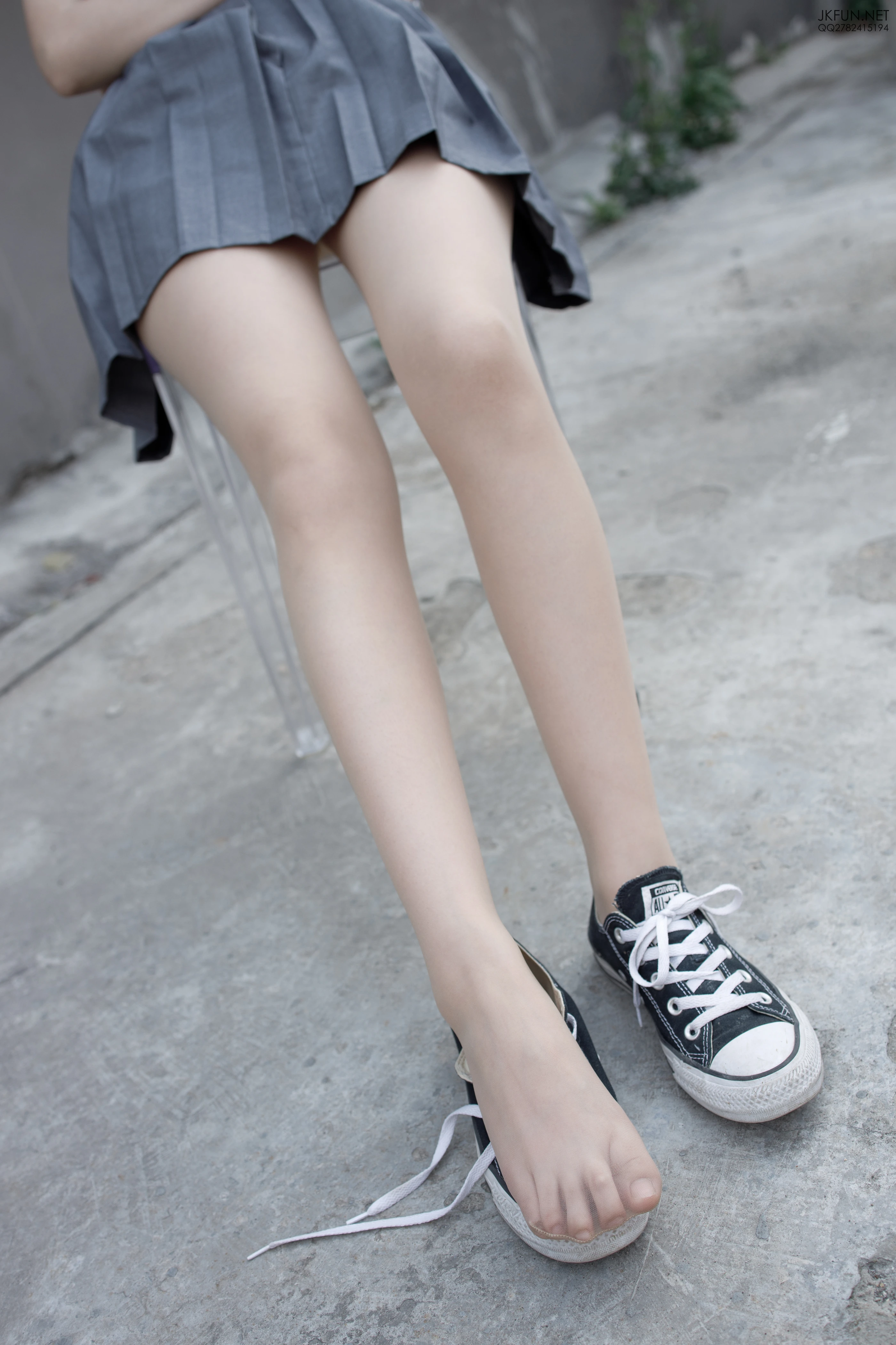 森萝财团 [JKFUN-005] 卉子 10D肉丝 [116P 1V]插图1
